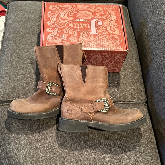Justin Ladies Shoes - NWT! Ladies Western Boots
